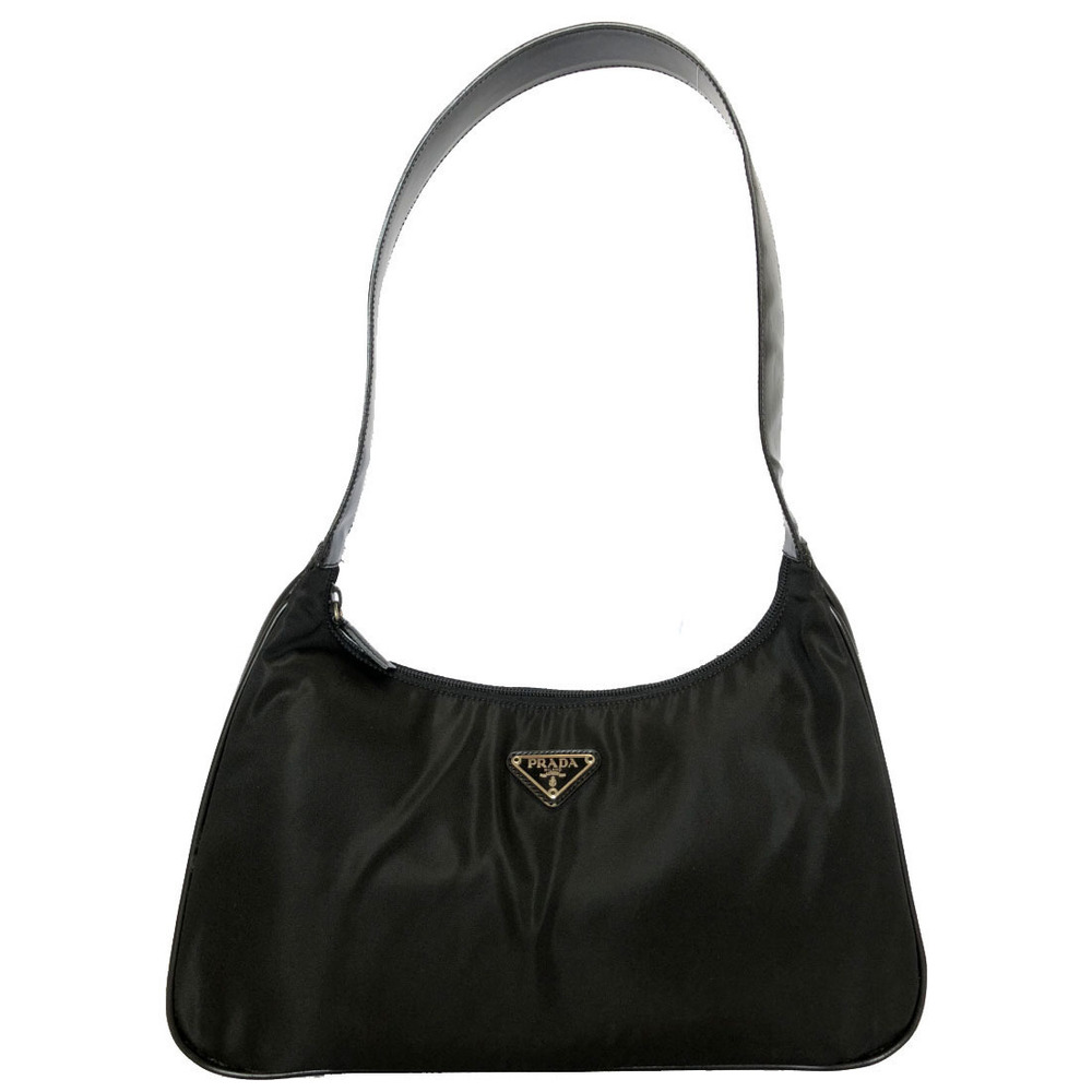 Prada One Black Bag Shoulder Triangular Shoulder … - image 1